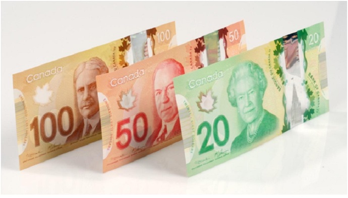 Канадские доллары из пластика